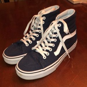 Navy High-Top Vans